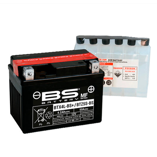 BATERIA BS BTX4L BS+ / BTZ5S BS