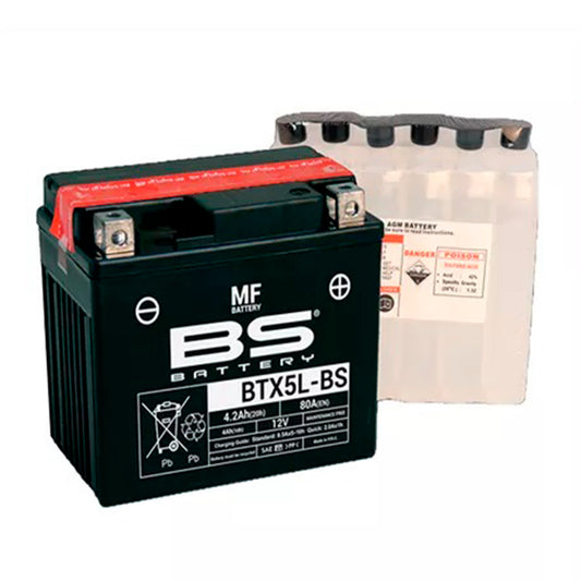 BATERIA BS BTX5L BS BWS100